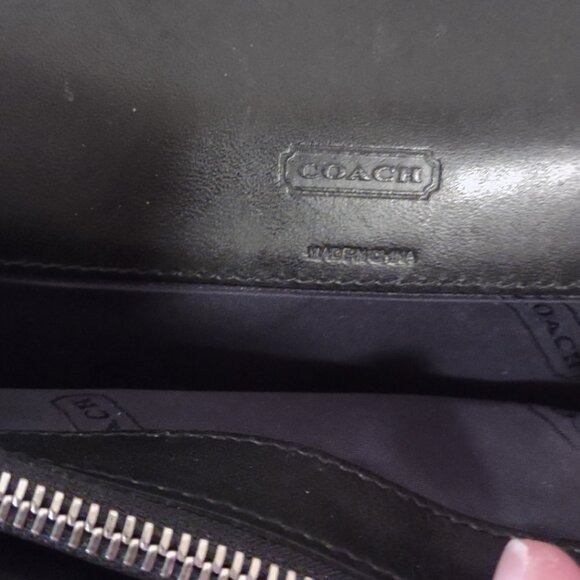 Coach Black Wallet - Picture 4 of 7